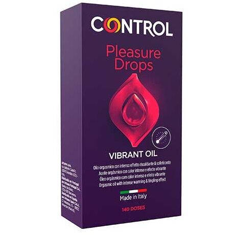 CONTROL - PLEASURE DROPS VIBRANT OIL