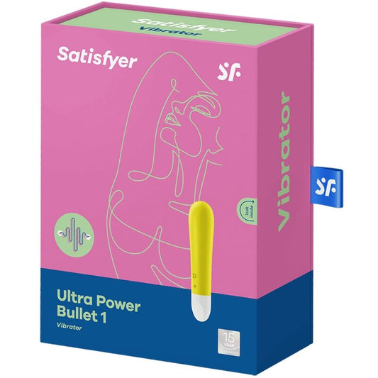 SATISFYER - ULTRA POWER BULLET 1 YELLOW