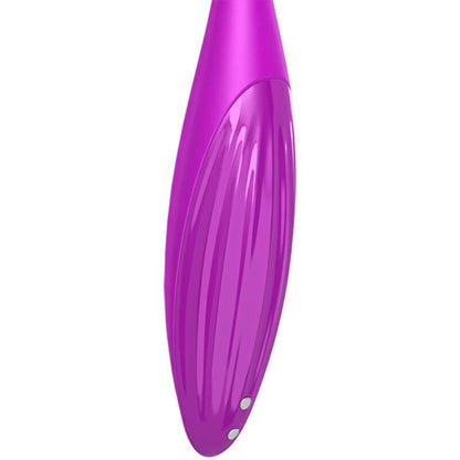 SATISFYER - TWIRLING JOY CLIT TIP VIBRATOR FUCHSIA