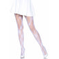 LEG AVENUE - SNOWFLAKE FISHNET TIGHTS ONE SIZE