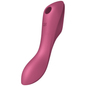 SATISFYER - CURVY TRINITY 3 AIR PULSE VIBRATOR RED