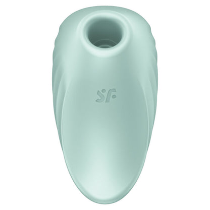 SATISFYER - PEARL DIVER AIR PULSE STIMULATOR & VIBRATOR GREEN