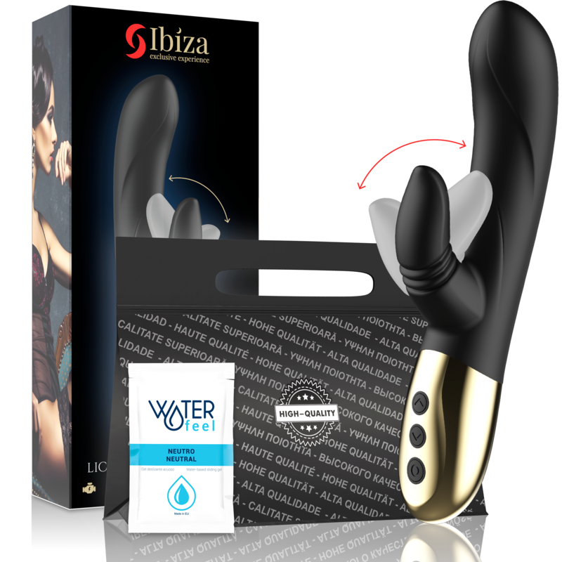 IBIZA - VIBRATOR NEW EXPERIENCE WITH LICKING RABBIT