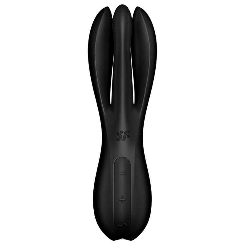 SATISFYER - THREESOME 2 VIBRATOR BLACK