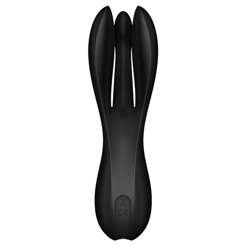 SATISFYER - THREESOME 2 VIBRATOR BLACK