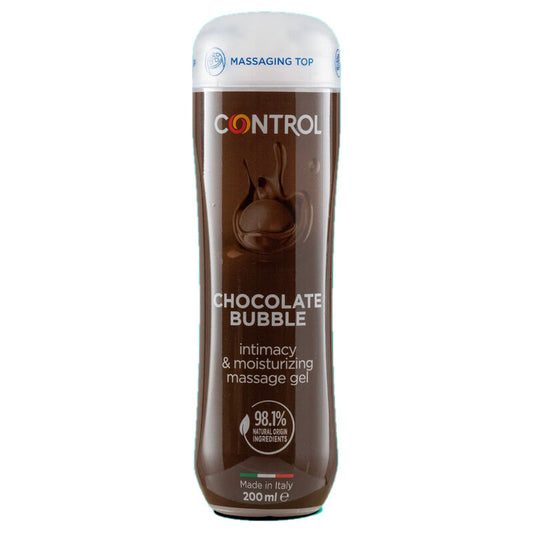 CONTROL - MASSAGE GEL 3 IN 1 CHOCOLATE BUBBLE 200 ML