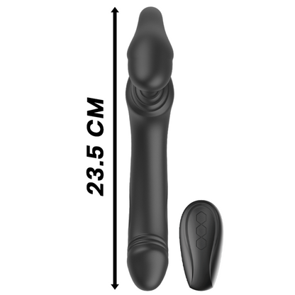 IBIZA - STRAPLESS VIBRATOR WITH REMOTE CONTROL PUSH BUTTON