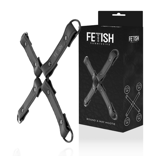 FETISH SUBMISSIVE - VEGAN LEATHER HANDCUFF UNION