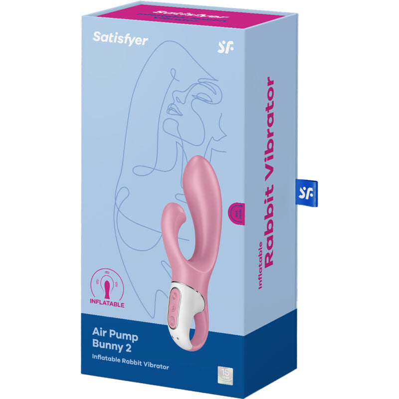 SATISFYER - AIR PUMP BUNNY 2 PINK