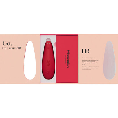 WOMANIZER - MARILYN MONROE CLASSIC 2 CLITORAL STIMULATOR VIVID RED