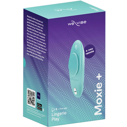 WE-VIBE - MOXIE + AQUA CLITORAL VIBRATOR