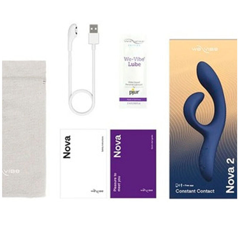 WE-VIBE - NOVA 3 RABBIT VIBRATOR MIDNIGHT BLUE