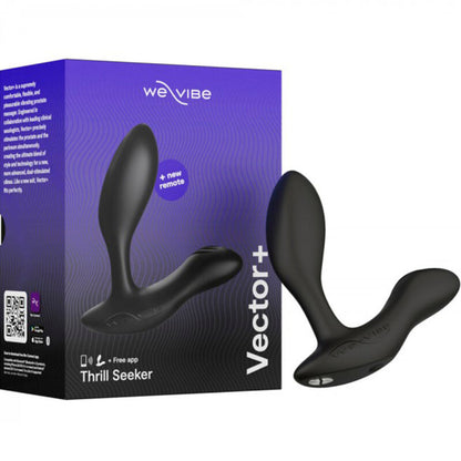 WE-VIBE - VECTOR+ BLACK PROSTATE MASSAGER