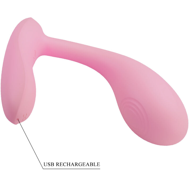 PRETTY LOVE - BAIRD G-SPOT 12 VIBRATIONS RECHARGEABLE PINK APP