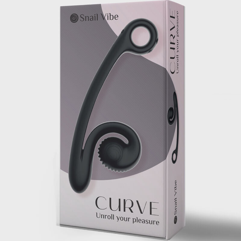 SNAIL VIBE - CURVE VIBRATOR BLACK