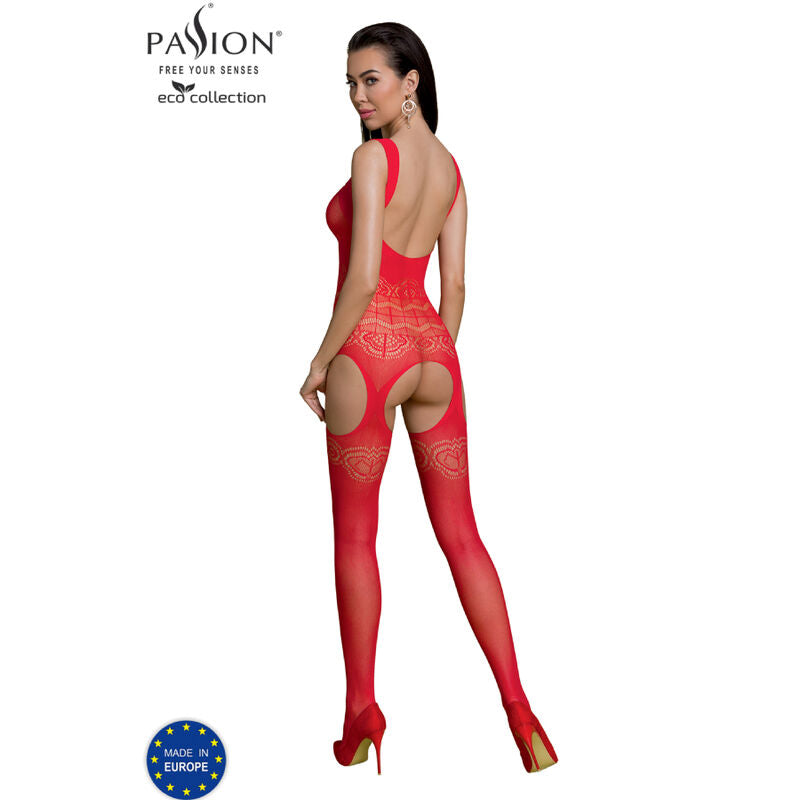 PASSION - ECO COLLECTION BODYSTOCKING ECO BS005 BLACK