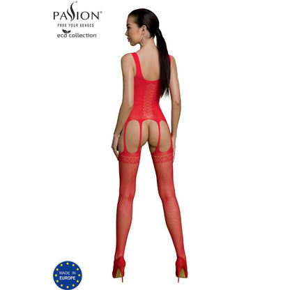 PASSION - ECO COLLECTION BODYSTOCKING ECO BS007 BLACK