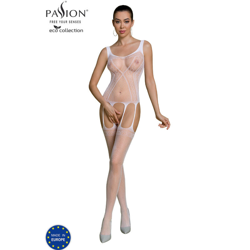 PASSION - ECO COLLECTION BODYSTOCKING ECO BS007 BLACK