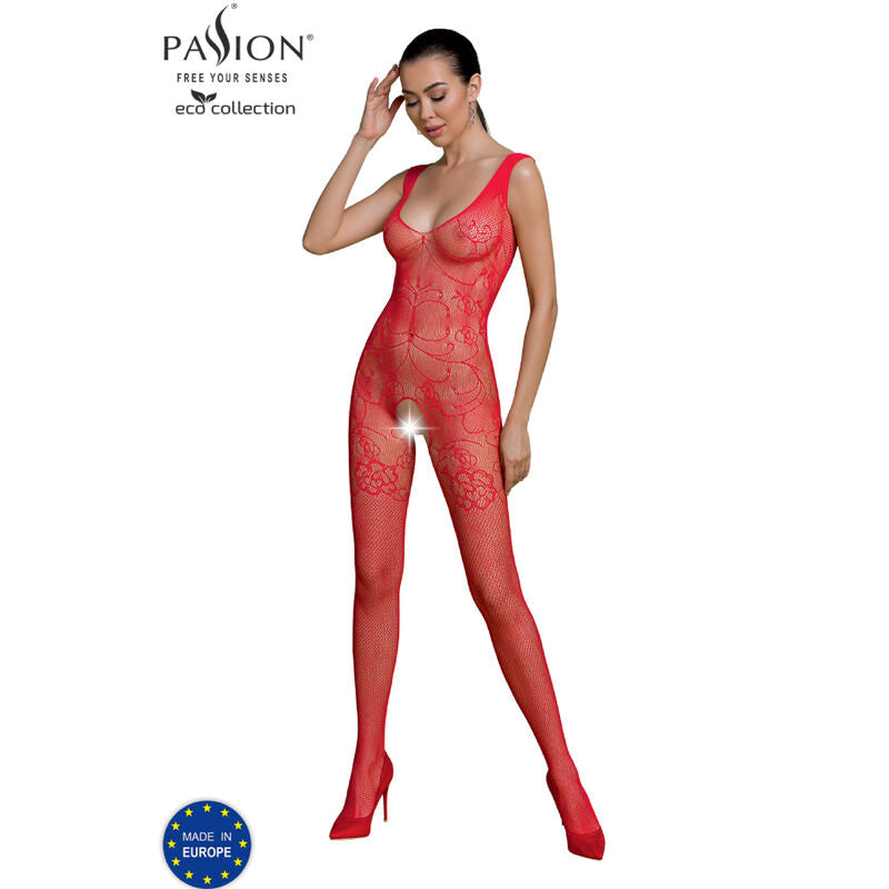 PASSION - ECO COLLECTION BODYSTOCKING ECO BS012 BLACK