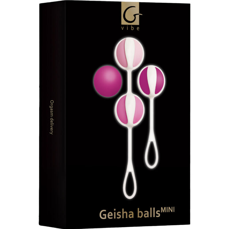 G-VIBE - SET 4 GEISHA BALLS MINI PURPLE