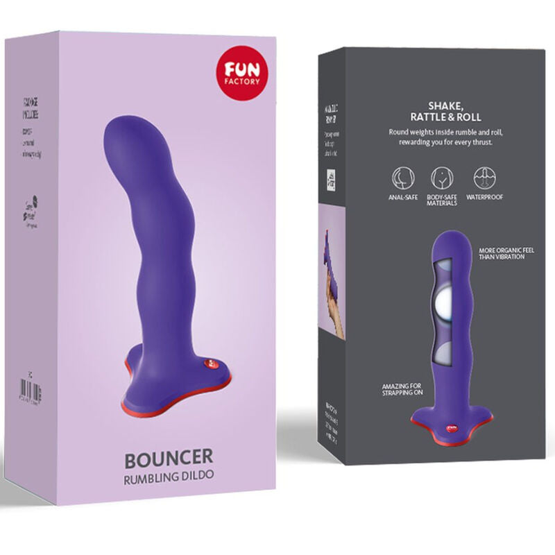 FUN FACTORY - BOUNCER DILDO SAGE GREEN