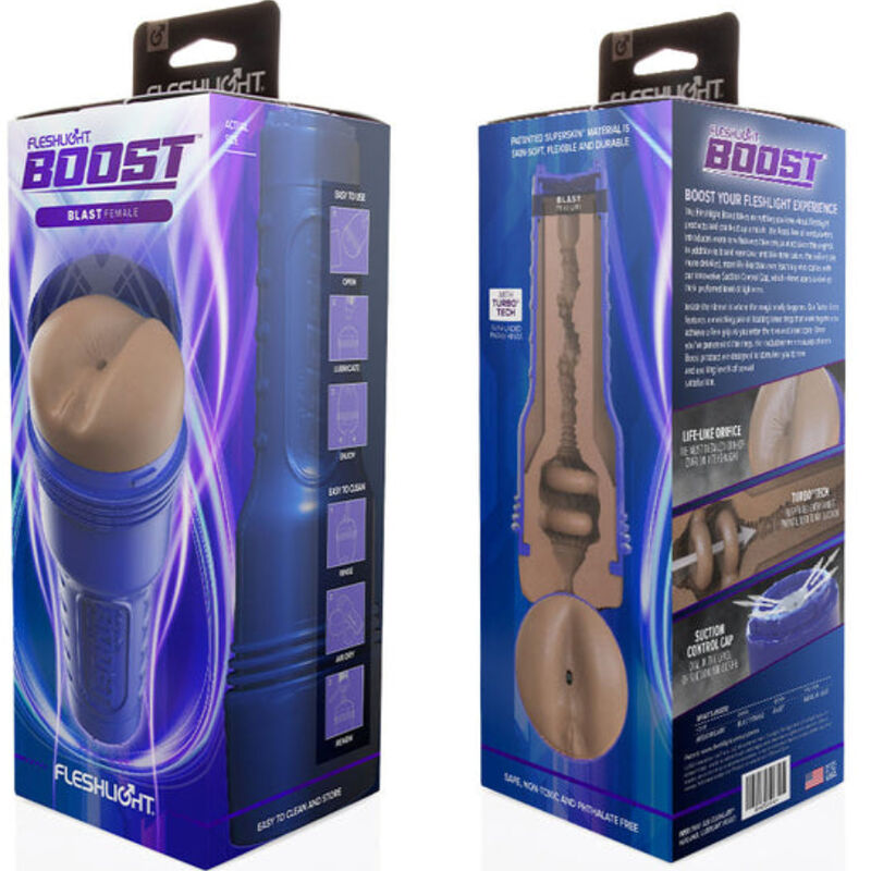 FLESHLIGTH BOOST - ANO BLAST FEMALE MASTURBADOR MD FLESH RP