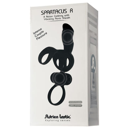 ADRIEN LASTIC - SPARTACUS RING & PENIS SHEATH WITH VIBRATOR