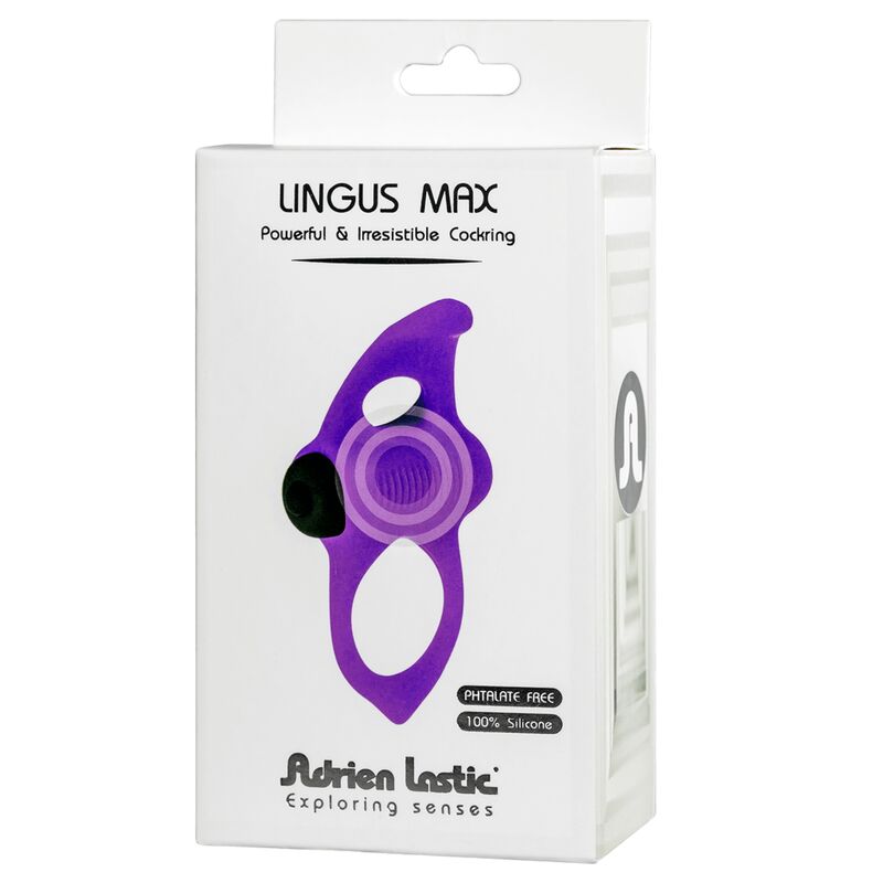 ADRIEN LASTIC - LINGUS MAX VIOLET VIBRATOR RING