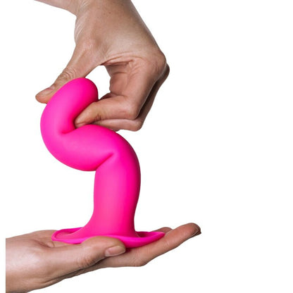 ADRIEN LASTIC - HITSENS 4 SILICONE DILDO FUCHSIA