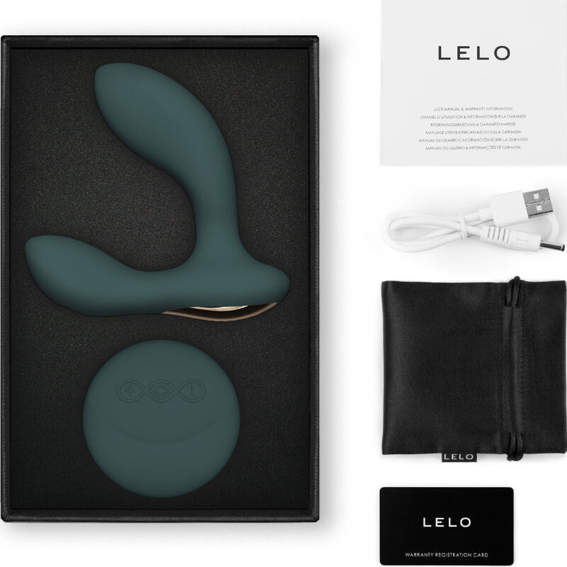 LELO - HUGO 2 GREEN REMOTE CONTROL PROSTATE MASSAGER