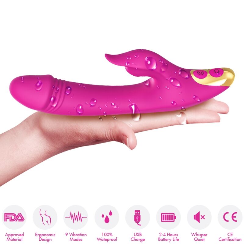 ARMONY - AMANT LICKING VIBRATING CLIT & G-SPOT FUCHSIA