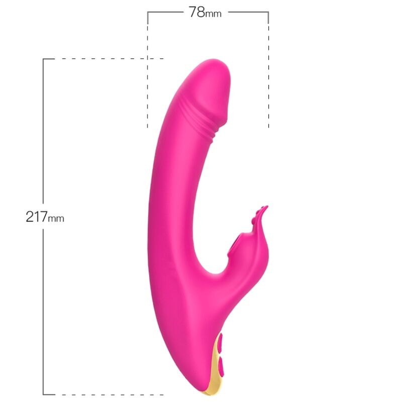 ARMONY - AMANT LICKING VIBRATING CLIT & G-SPOT FUCHSIA