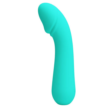 PRETTY LOVE - CETUS RECHARGEABLE VIBRATOR AQUA GREEN