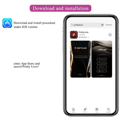 PRETTY LOVE - BILLY VIBRATION REMOTE CONTROL PURPLE FREE APP