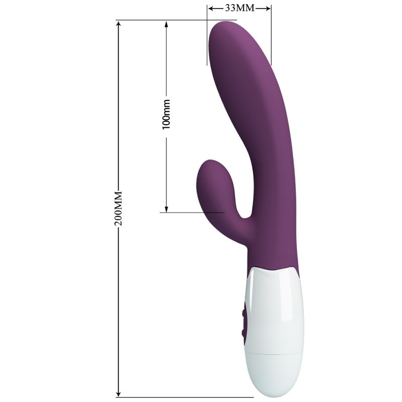 PRETTY LOVE - ALVIS RABBIT VIBRATOR & PURPLE G-SPOT