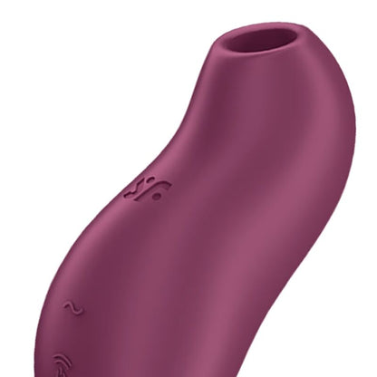 SATISFYER - POCKET PRO 1 CLITORIS STIMULATOR GARNET