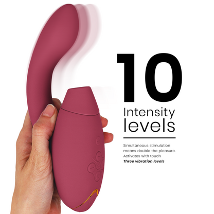 WOMANIZER - DUO 2 STIMULATOR BORDEAUX