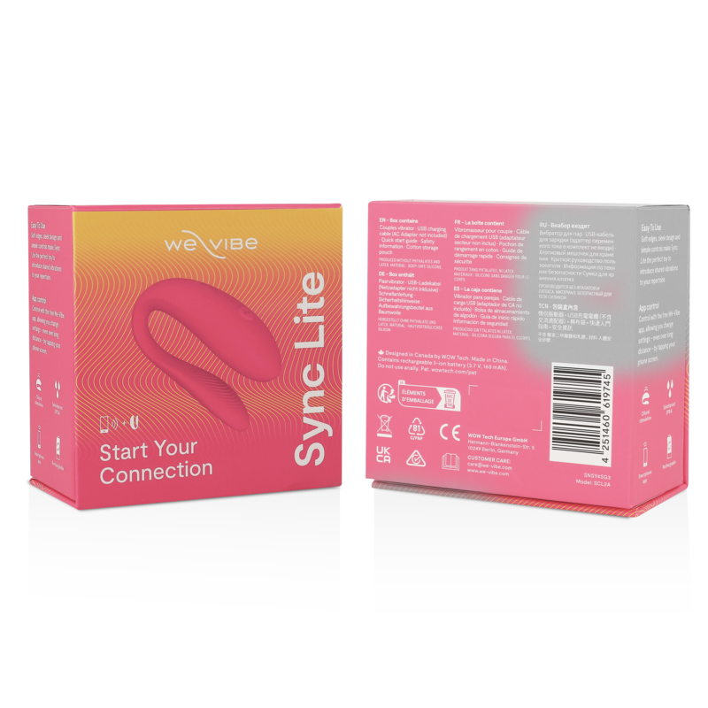 WE-VIBE - SYNC LITE CLITORIS STIMULATOR PINK