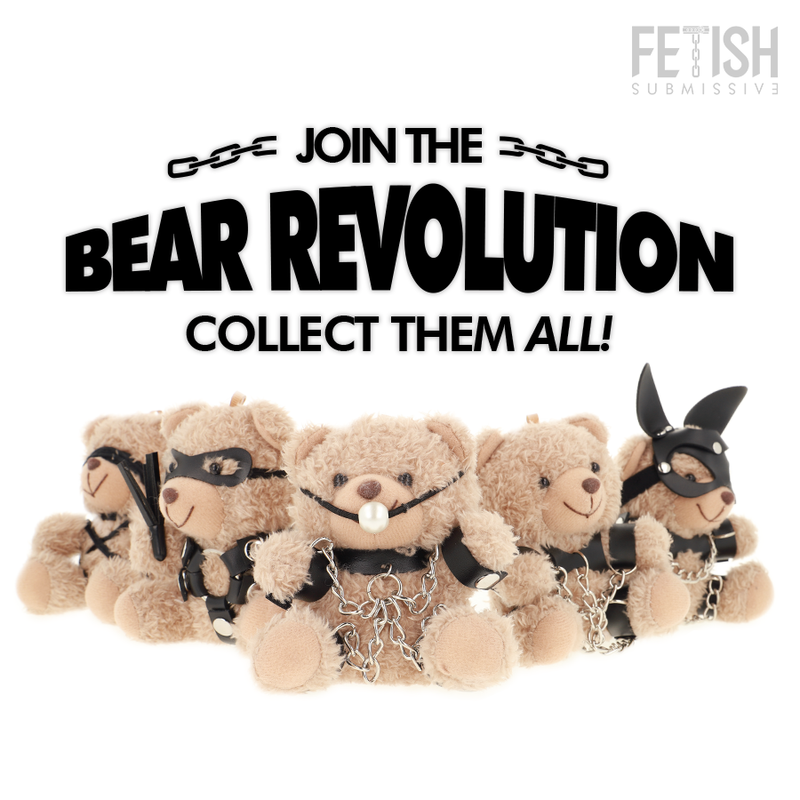 FETISH SUBMISSIVE - FOZZIE TEDDY BEAR BDSM MODEL 3