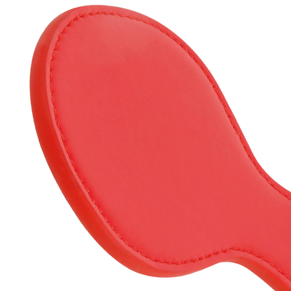 DARKNESS - RED ROUNDED FETISH PADDLE