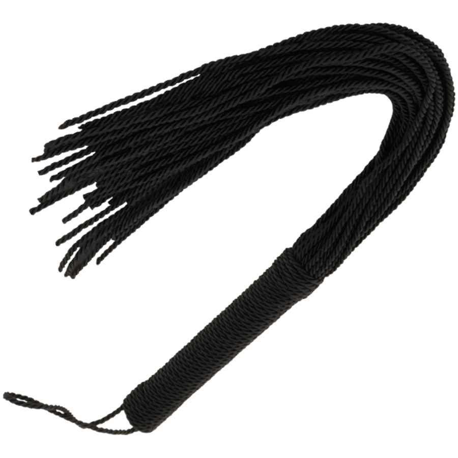 DARKNESS - BLACK BONDAGE WHIP 50CM