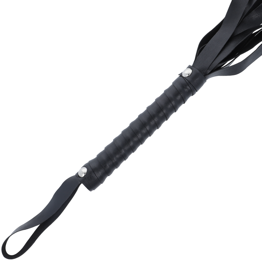 DARKNESS - BLACK BONDAGE WHIP 51 CM