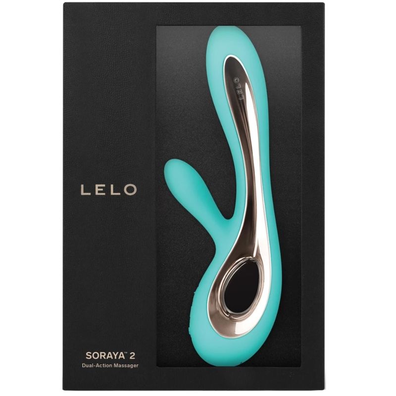 LELO - SORAYA 2 RABBIT AQUA GREEN VIBRATOR