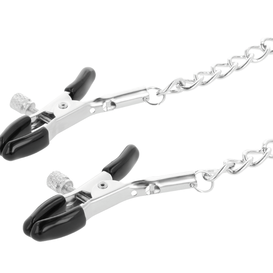 DARKNESS - ADJUSTABLE NIPPLE CLAMPS METAL