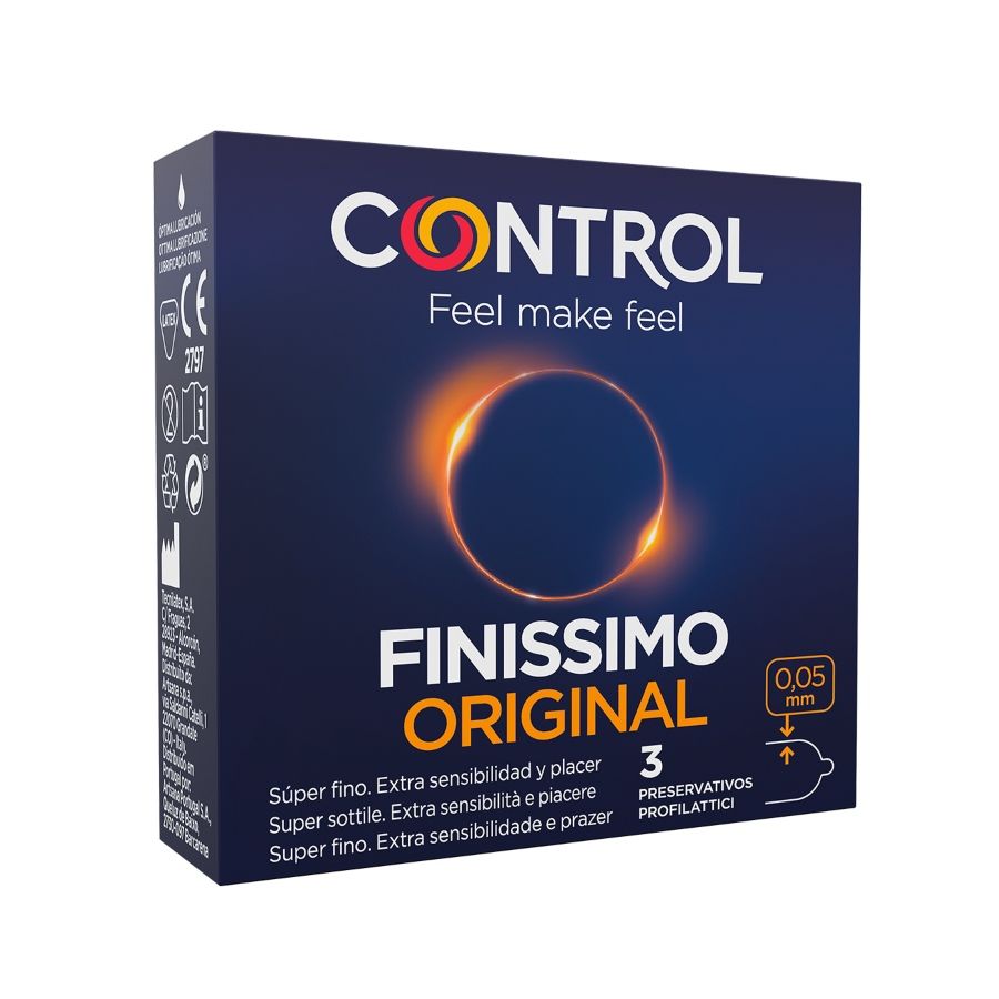 CONTROL - FINISSIMO CONDOMS 3 UNITS