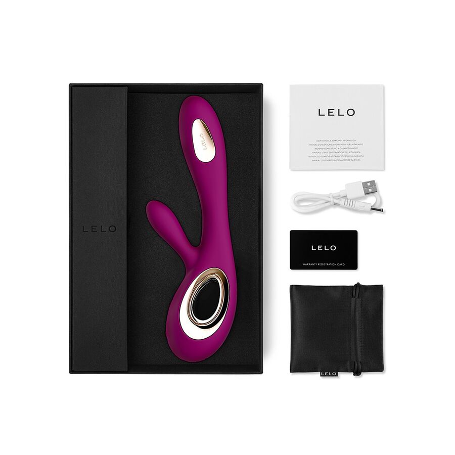 LELO - SORAYA WAVE VIBRATOR RABBIT PURPLE