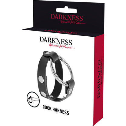 DARKNESS - BDSM COCK AND TESTICLE RING