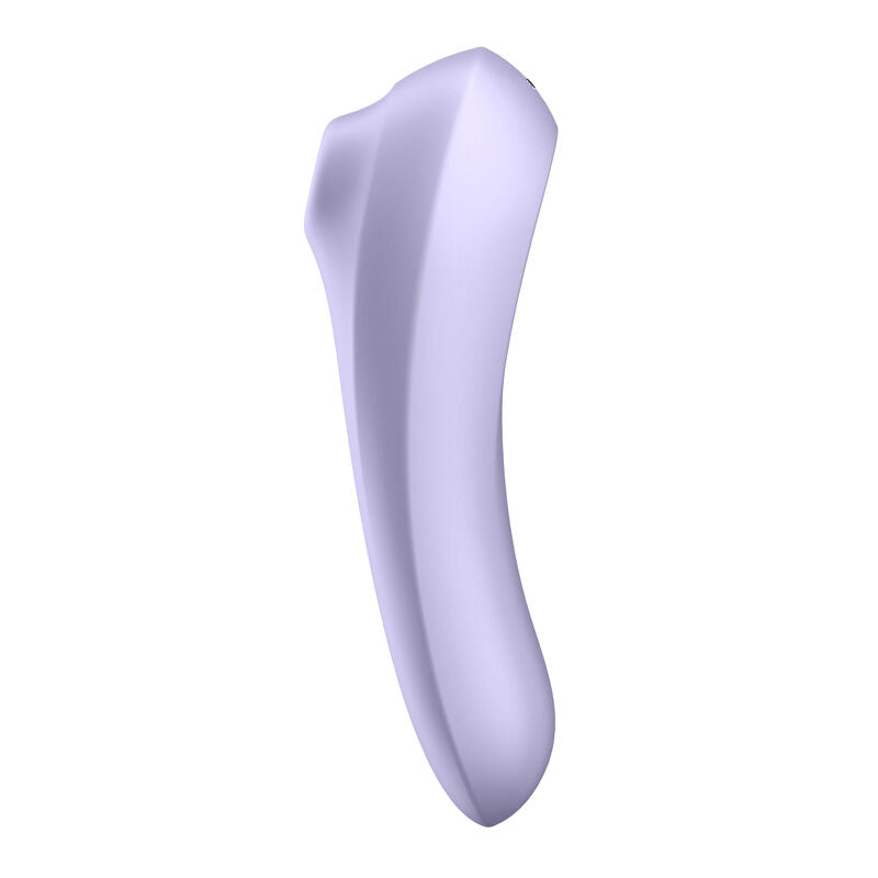 SATISFYER - DUAL PLEASURE AIR PULSE VIBRATOR MAUVE