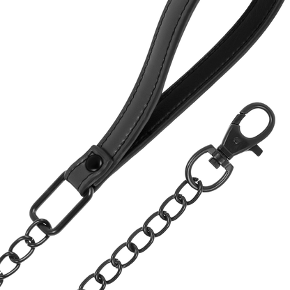 FETISH SUBMISSIVE - NOPRENE LINING CHAIN NECKLACE