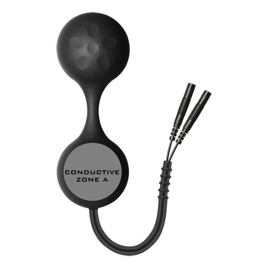 ELECTRASTIM - LULA SILICONE BLACK KEGEL EXCERSISOR